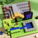 Blocos Magnéticos de Montagem Infantil estilo Minecraft – Conjunto Educativo com Caixa de Armazenamento