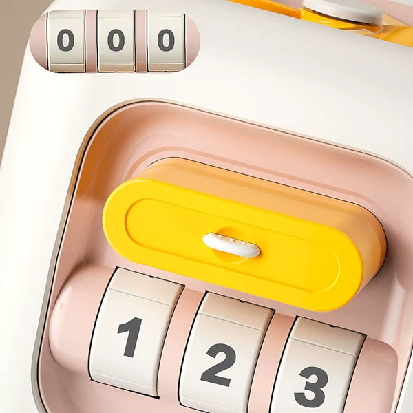 Cubo Montessori 6 em 1 – Brinquedo Educativo Sensorial para Habilidades Motoras de Bebês