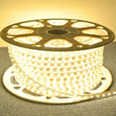 Fita Mangueira LED 5050 10 Metros Branco Frio ou Quente – 110V/220V com Fonte de Alimentação e Rabicho