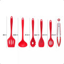 Kit 10 Peças de Utensílios Profissional de Silicone