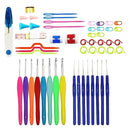  Kit Amigurumi Crochê Completo com Agulhas e Acessórios - 53 Peças