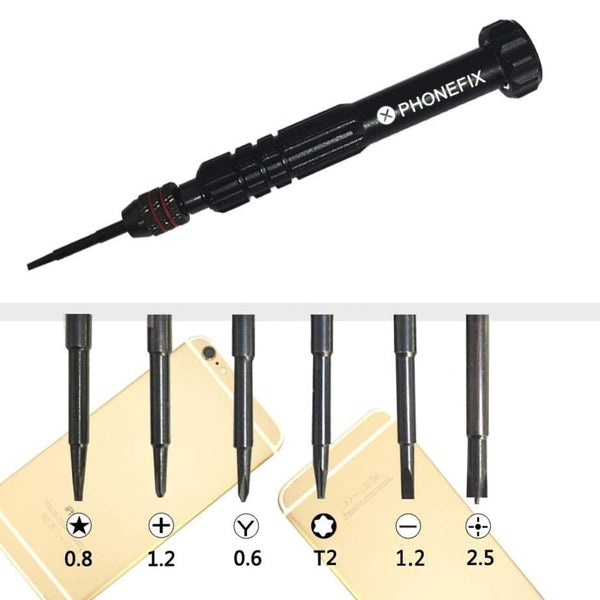 Kit de Chaves de Precisão 12 em 1 – Ferramentas para Manutenção de Celulares, iPhone, Notebooks e Eletrônicos