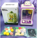 Máquina de Diversão Pega Ursinhos Infantil – Garra com Fichas e Brindes 