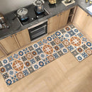 Tapete de Cozinha Estilo Azulejo – Antiderrapante, Impermeável e Fácil de Limpar