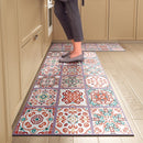 Tapete de Cozinha Estilo Azulejo – Antiderrapante, Impermeável e Fácil de Limpar