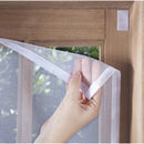 Tela Mosquiteiro para Janela 150x180cm com Velcro Autocolante Removível Anti-Inseto - Compre 1 Leve 2