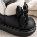 Bota Feminina Tornozelo Pelucia Preto Inverno 7