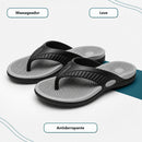 Chinelo Massageador Masculino em EVA Leve - Sola Anatômica Antiderrapante para Conforto Diário