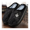 pantufas-masculinas-de-camurca-com-forro-fechadas-confortaveis-antiderrapantes-para-casa-cor-01-preto-NEW