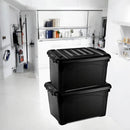 Caixa Organizadora Multiuso 95 Litros com Rodinhas