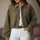 Jaqueta Camurça Cropped - lifestyle 8