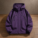 Jaqueta Masculina Capuz Softshell Impermeavel Bomber 3