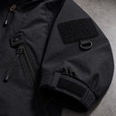 Jaqueta Masculina Capuz Softshell Impermeavel Bomber 10