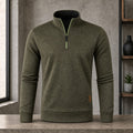 Moletom Masculino Meio Ziper Gola Alta Streetwear 6