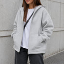 Parka Oversize - Cinza Claro