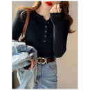 cardiga-feminino-trico-com-botoes-decote-v-casaquinho-solto-confortavel-para-o-inverno-chique-cor-03-preto-NEW
