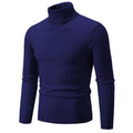 Suéter Masculino Gola Alta cor Azul Marinho